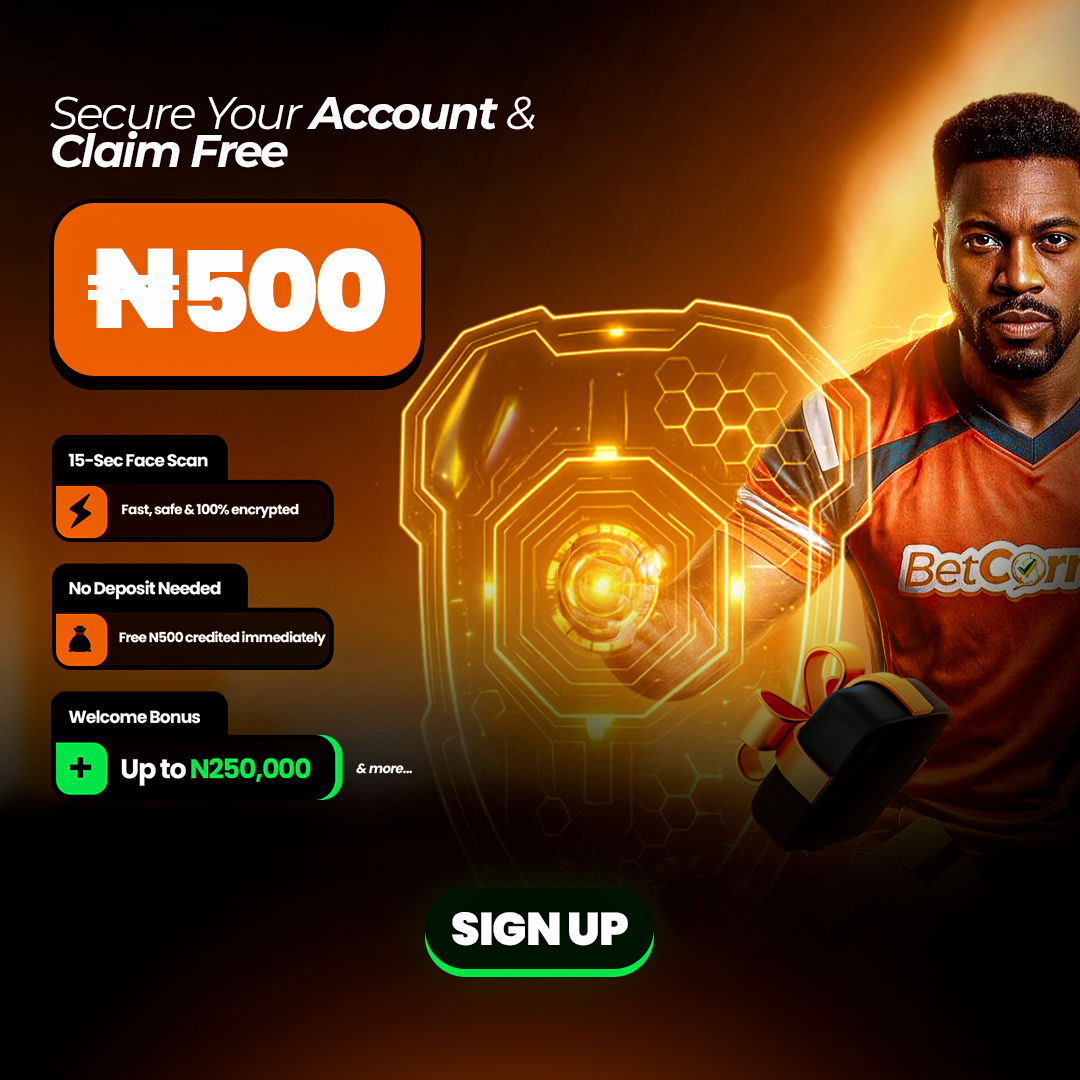 Instant ₦500 facial verification bonus